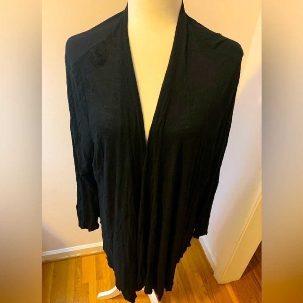 Eyeshadow lightweight cardigan jacket, size 3X